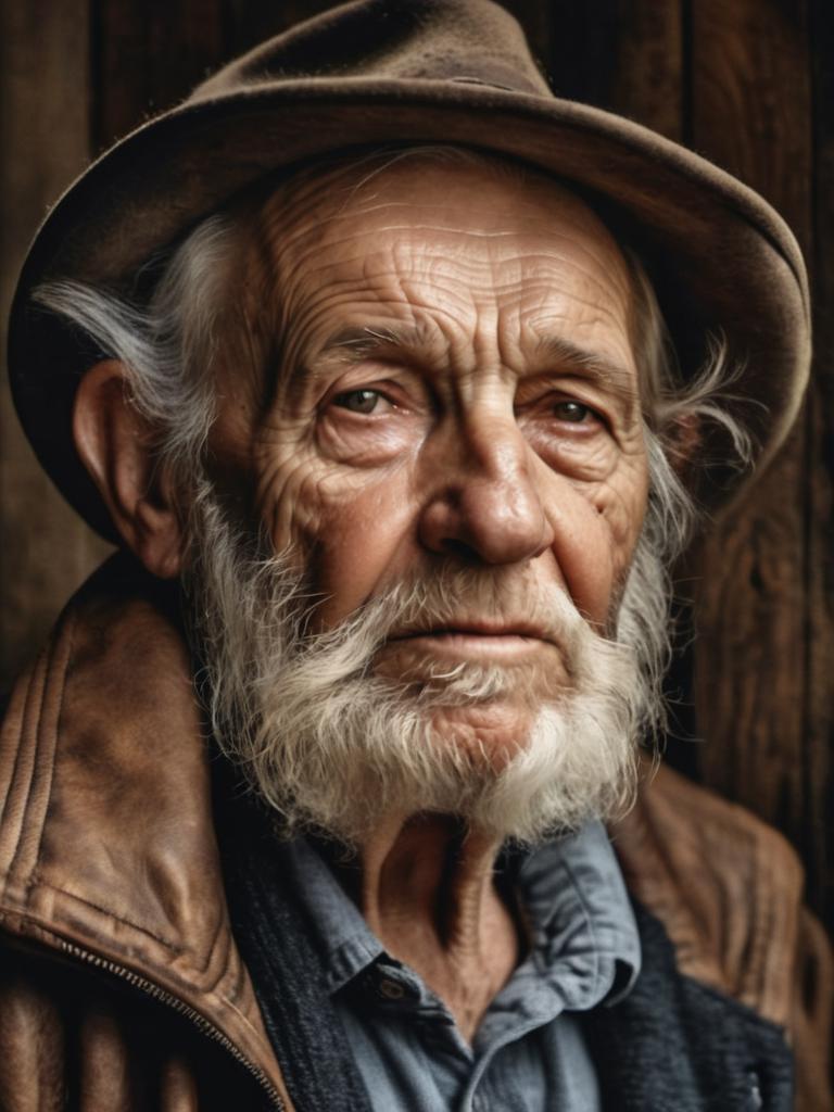 Copax_RealXL - ai art image - old man, portrait, realistic - AI Art - Image Generator - Stable Diffusion