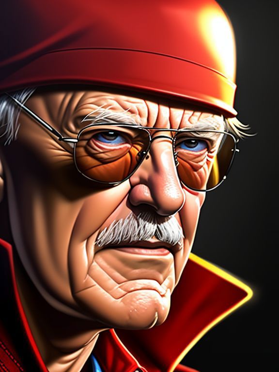 XenoGASM-v4 - ai art image - Stan Lee is roy harper extrem - AI Art - Image Generator - Stable Diffusion