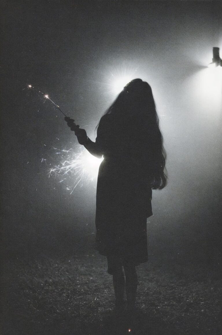 fennPhoto_v10 - ai art image - 1girl holding a sparkler, smok - AI Art - Image Generator - Stable Diffusion